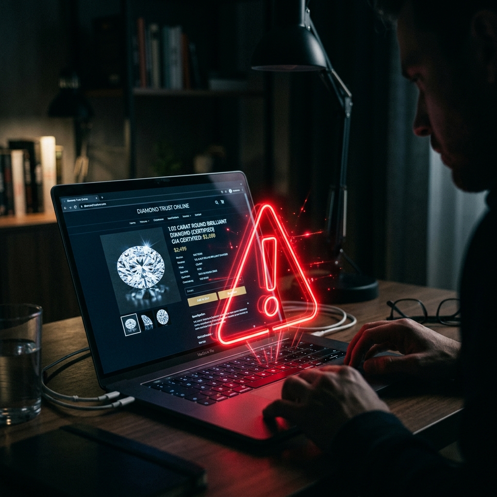 The 4 Biggest Red Flags When Buying a Diamond Online in 2026